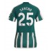 Maillot de foot Manchester United Jadon Sancho #25 Extérieur vêtements Femmes 2023-24 Manches Courtes